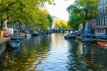 Fototapeta na wymiar Amsterdam, Holland, Netherlands.
