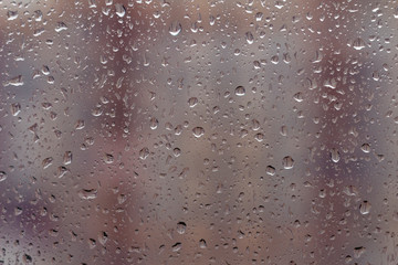 rain drops on window