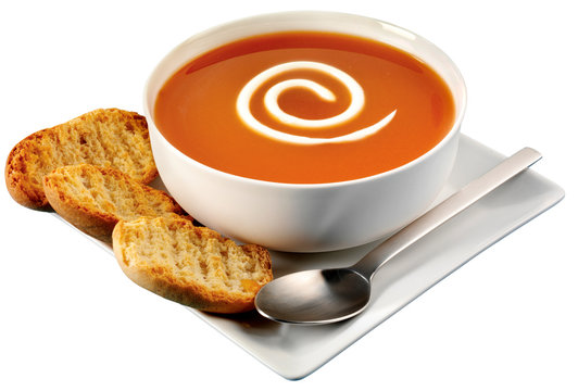 SCANDINAVIAN ROSEHIP SOUP WITH CREAM CUT OUT