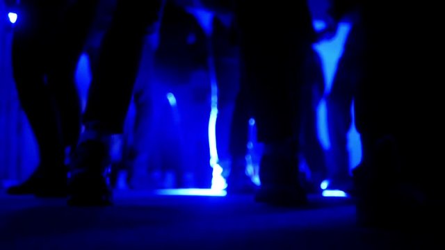 Dance music party club