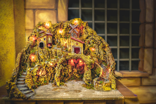 nativity scene background christmas