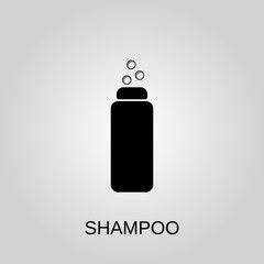 Shampoo icon. Shampoo symbol. Flat design. Stock - Vector illustration.