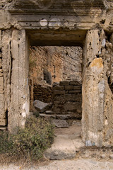 Fototapeta na wymiar In der antiken Stadt Lyrbe, Seleukia, Antalya Province, Türkei