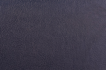 Dark blue leather surface as a background, leather texture. Skin