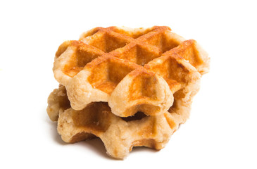 waffles isolated