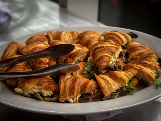 Healthy food platters