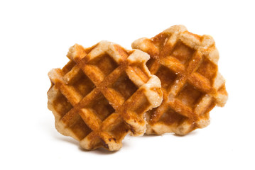 waffles isolated