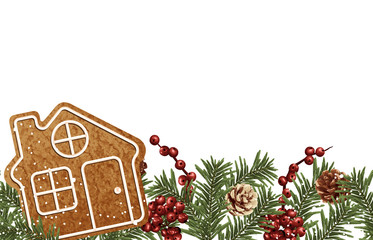 Christmas Frame Background