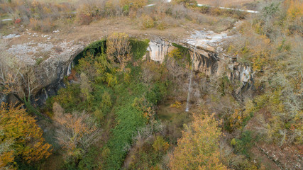 Pec Waterfall (Slap Peć)) is a favourite tourist destination in Istria. The waterfall is around...