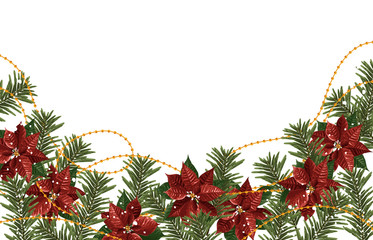 Christmas Frame Background