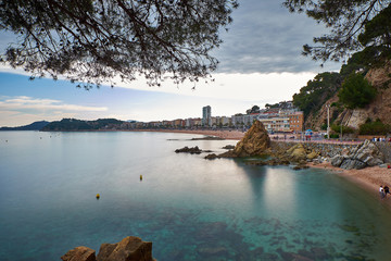 Obraz premium Lloret de Mar in Costa Brava, Catalonia.