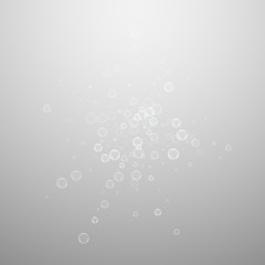 Soap bubbles abstract background. Blowing bubbles 