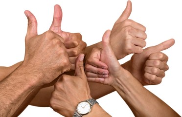 Hands Showing Thumbs Up