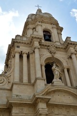 Obraz premium Scicli, a Sicilian town