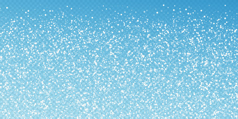Random white dots Christmas background. Subtle fly