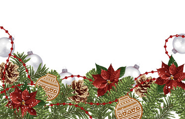 Christmas Frame Background