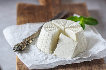 Homemade Fresh Feta Cheese.