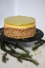 pistachios cheesecake 