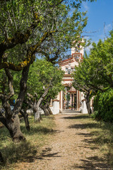 Palau Novella, Buddha temple in Garraf, Catalonia.