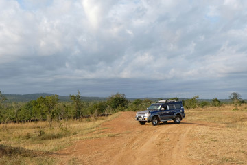 wonderful african nature Travel by car Tanzania