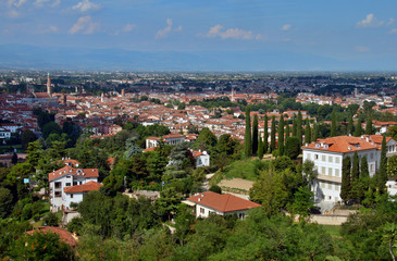 Fototapeta na wymiar Vicenza, Veneto, Italy. General view of the city.