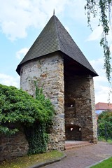 Fototapeta premium old tower of castle