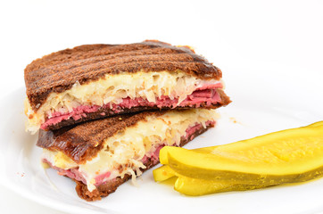 Reuben Sandwich on White