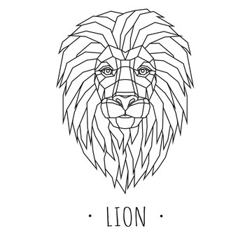 Free Free Geometric Lion Svg 652 SVG PNG EPS DXF File
