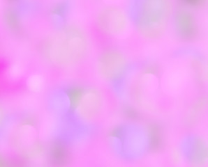 Blurred pink and violet background with soft bokeh. Spring abstraction