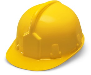 Fototapeta premium Yellow Safety Helmet