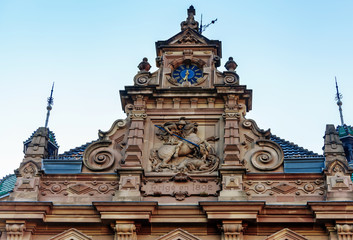 Old traditional houses in Strasbourg