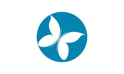 Butterfly silhouette