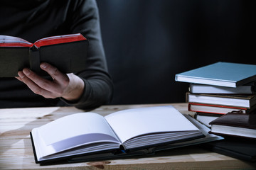 Education concept with copy space