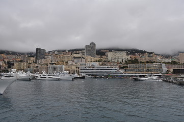 Fototapeta premium Principality of Monaco. Luxury life in Monte Carlo