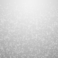 Beautiful glowing snow Christmas background. Subtl