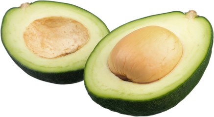 Sliced avocado
