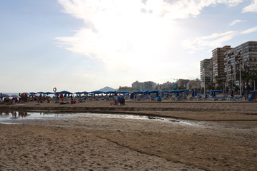 beach in barcelona spain