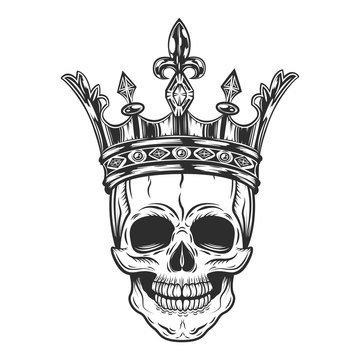 Free Free 281 Skull Crown Svg SVG PNG EPS DXF File