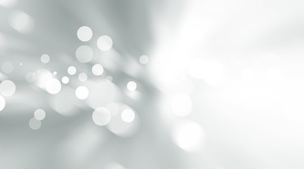 white blur abstract background. bokeh christmas blurred beautiful shiny Christmas lights