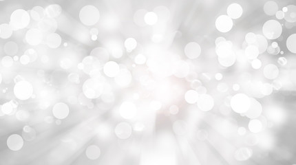 white blur abstract background. bokeh christmas blurred beautiful shiny Christmas lights