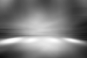 soft gray studio room background, grey floor backdrop with spotlight.