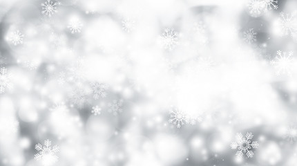 white blur abstract background. bokeh christmas blurred beautiful shiny Christmas lights