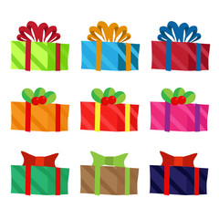 christmas present element set