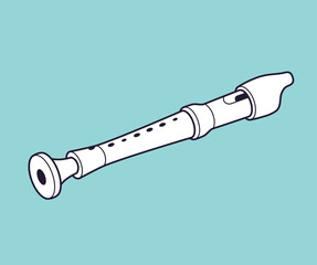 Recorder flute © ghrzuzudu