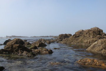 Fototapeta na wymiar mar y rocas