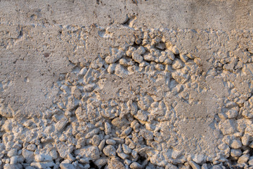 Asbestos slate texture concrete covered with lichen and moss	