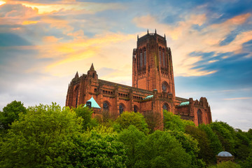 Liverpool Cathedral in Liverpool, UK