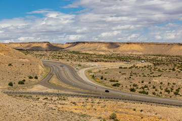 Naklejka premium Scenery on the way to Moab via Route 191
