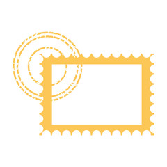 postage stamp template