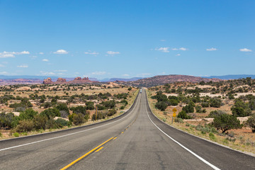Obraz premium scenery on the road to Moab Utah